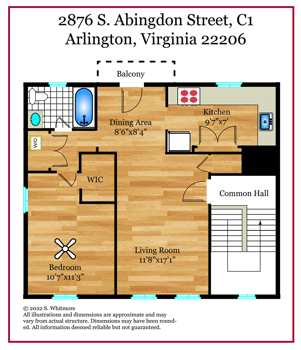 487_floorplan_level-web  |  Fairlington Villages | Arlington Delaware Real Estate For Sale | MLS# Vaar2013964  - Best of Northern Virginia