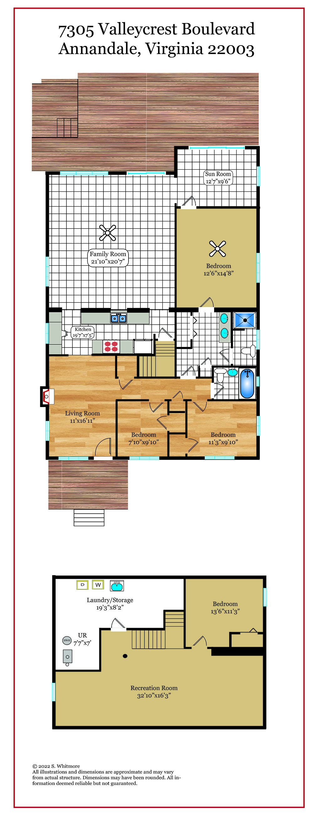497_floorplan_level-web  |   | Annandale Delaware Real Estate For Sale | MLS# Vafx2096484  - Best of Northern Virginia